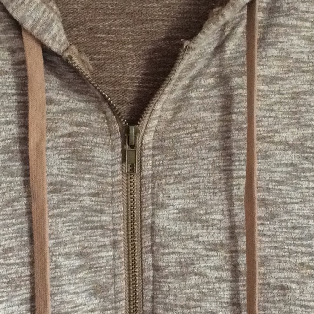 Jodifl Ruffled Zip Up Hoodie, Size M - Picture 4 of 9